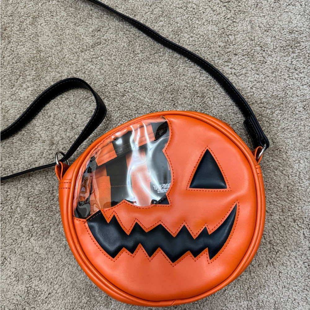 Trick or Treat Studios Pumpkin Crossbody Bag